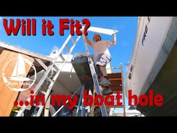 32 Boat Hole Repair on my Damaged Catamaran