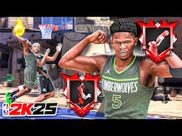 ANTHONY EDWARDS "WALKING BUCKET" BUILD is UNGUARDABLE in NBA 2K25