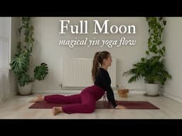 Full Moon 🌕 Magical Yin Yoga Flow