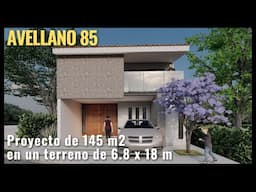 Avellano 85 | Un proyecto de inversión de 145 m2 en un terreno de 6.8 x 18 mts