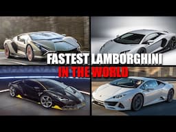 Top 7 FASTEST Lamborghinis in the WORLD 2024