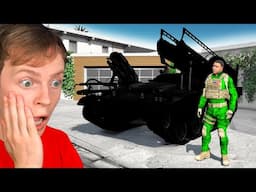 GTA 5 - The ARMY Upgrade Franklin's Car!