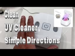 Review UV Cleaner for Mouth Guard Retainer or Dentures 🤩