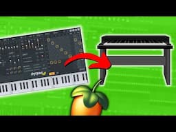 ✅Como hacer un Piano Sintetico (Paso a Paso Desde cero) | FL Studio Tutorial