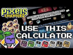 PIXELS | CHAPTER 2 Barney’s Bazaarn Blitz Calculator