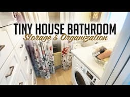 Tiny House Bathroom Ideas | Storage & Organization