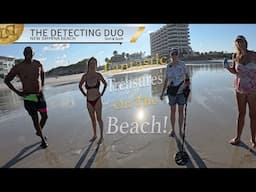 Beach Metal Detecting New Smyrna Beach Florida | The Detecting Duo S03E40