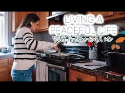 FALL GET IT DONE WITH ME| Living A Peaceful Life As a Homemaker| Tres Chic Mama