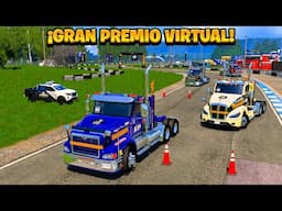 ¡ENTRENANDO PARA LA GRAN CARRERA VIRTUAL DE TRACTO MULAS! | American Truck Simulator