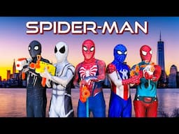 SUPERHERO's Story || Hey All Spider , Take Nerf Gun And Go To Trainning!!! ( Funy Action Real Life )