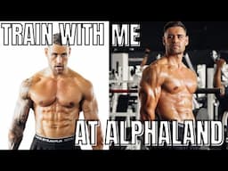 TRAINING BACK AND ARMS AT ALPHALAND | ASMR