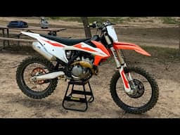 KTM 250SX-F BUILD FIRST RIDE