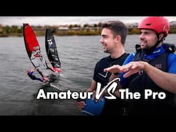 WORLDCUP WINDSURFER vs AMATEUR WINDSURFER