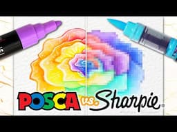 SHARPIE has PAINT PENS NOW!? Are they better than POSCA??