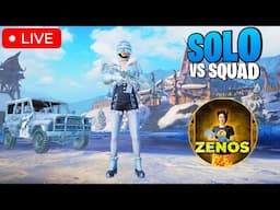 SOLO VS SQUAD NEW MODE ZENOS LIVE 🔥