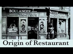 The History of 'Restaurant'