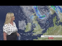 Carol Kirkwood - BBC Breakfast Weather 28/07/2020 - HD