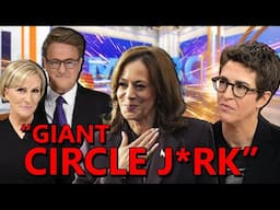 MSNBC Insider ADMITS It Was Harris Propaganda Headquarters "One Giant Circle J*rk"