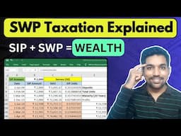 SWP Taxation | Income Tax on SWP Monthly Income | Systematic Withdrawal Plan [Hindi]