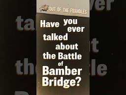 Have you ever talked about the Battle of Bamber Bridge? - #OOTF #shorts