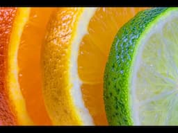 MACRO PHOTOGRAPHY - Using Sliced Lemon Lime & Orange