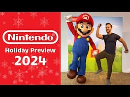 Nintendo Holiday Preview Event NYC 2024 – Exclusive Hands-On Gameplay, Highlights & MERCH HAUL!