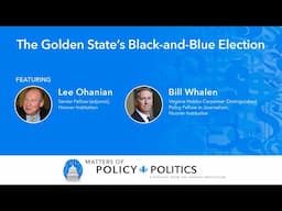 The Golden State’s Black-and-Blue Election