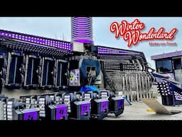 Funfair Ride Build Up Video - PWS Rides 'Funk N Fly' Super Trooper - Winter Wonderland Stoke