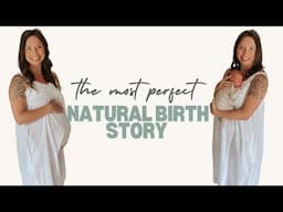 Natural Birth Story in Hospital | Prodromal labor to active labor