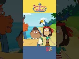 What starts with the letter P? #alphabet #abcpirates #supersimpletv #shorts