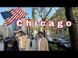 Chicago Tales A day with me | Halloween In Chicago Downtown | Exploring Chicago | 🇺🇸