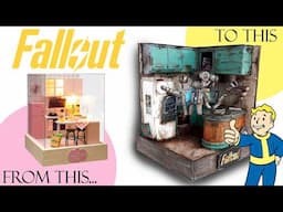 Fallout Miniature Diorama Kitbash / Scratchbuild