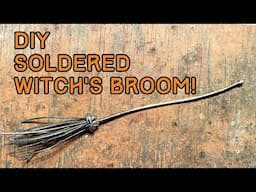 DIY Soft Soldered Witch’s Broom