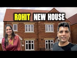 Rohit Bhai ka Naya ghar- Meeting with Family Today | Indians Living in UK 🇬🇧