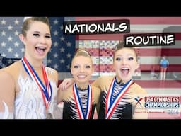 I GOT THIRD IN THE COUNTRY!!!! | Acro Nationals Routine