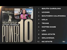 South Carolina leads first 2024 women's basketball Power 10 rankings