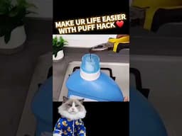 PUFF'S LIFEHACK IS THE BEST 🥳❤️👍🏻 #shorts #thatlittlepuff #lifehacks #fypシ