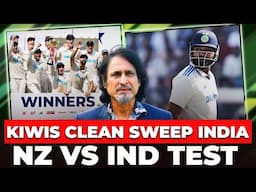 Kiwis Clean Sweep India | NZ vs IND Test | Ramiz Speaks