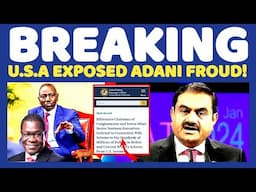 Breaking News!! Ruto Cancelled ADANI Deals Amid US ADANI FROUD SHOCKER