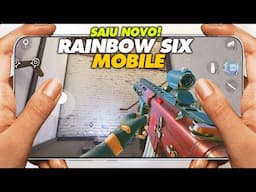 SAIUU! Rainbow Six Mobile PARA CELULAR ANDROID E IOS - Gameplay Ultra Graphics