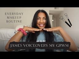 MY BOYFRIEND DOES THE VOICEOVER FOR MY GRWM | everyday makeup routine :)