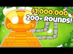 Can We Beat Round 300 With 1 Million Dollars? (Bloons TD 6)