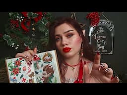 ASMR Giving You A Christmas Tattoo (Soft Spoken) (Fantasy Roleplay)