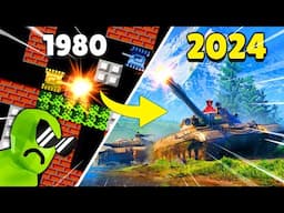 The Crazy Evolution Of Tank Games!