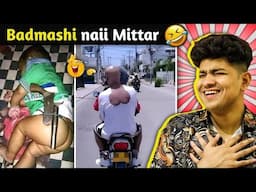 गोली बेटा मस्ती नहीं🤣 FUNNIEST PEOPLES CAUGHT ON CAM