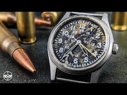 Radioactive Hazardous US-Military Hamilton Watch - Restoration of a Tritium Contaminated Watch