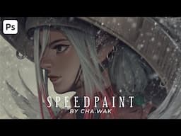 Photoshop Speedpainting - Winter Snow