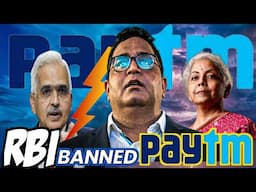 Latest News About Why RBI Banned #paytm |  #paytmpaymentbank  पर #rbi ने क्यों लगाया Ban ?