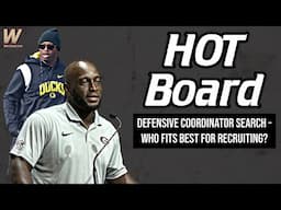 DEFENSIVE COORDINATOR HOT BOARD Recruiting Impacts | FSU Football Recruiting | Warchant TV #FSU