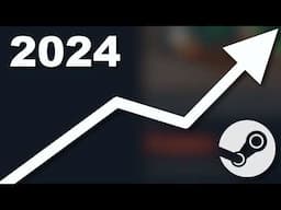 Which genres are trending on Steam in 2024?